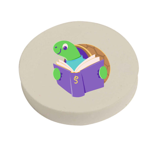 Round Eraser - Turtle